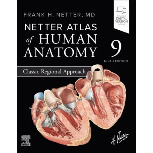 اطلس آناتومی نتر ویرایش نهم 2026 | Atlas of Human Anatomy Netter